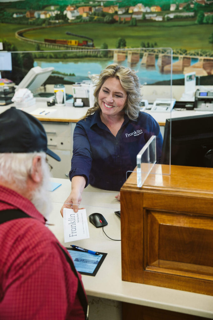 teller at franklin savings bank