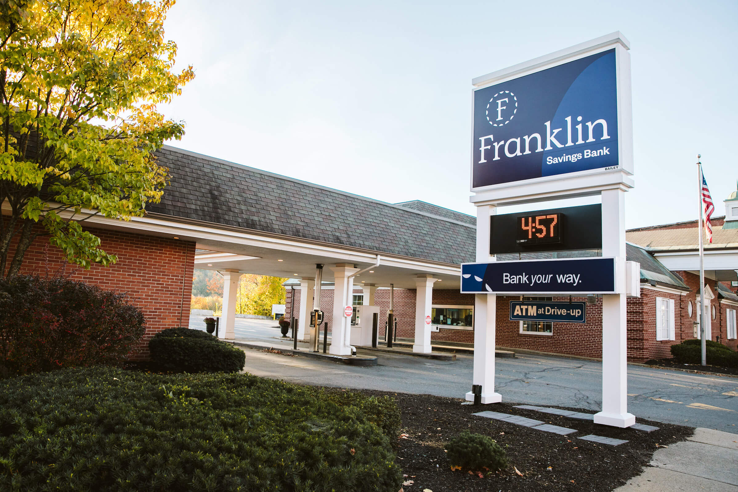 franklin savings bank drive through