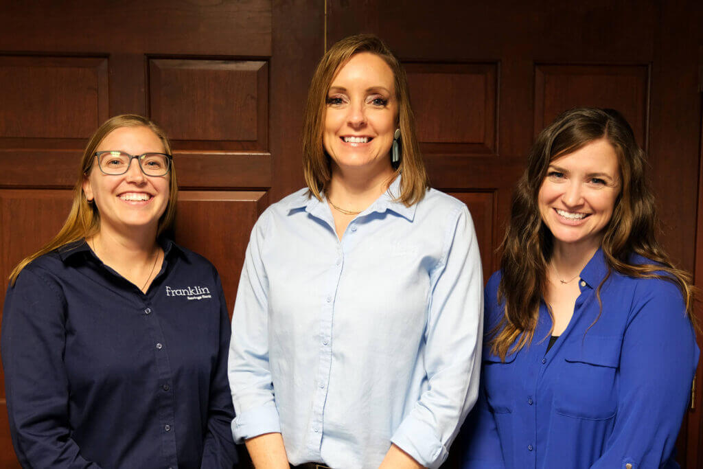 three female bankers