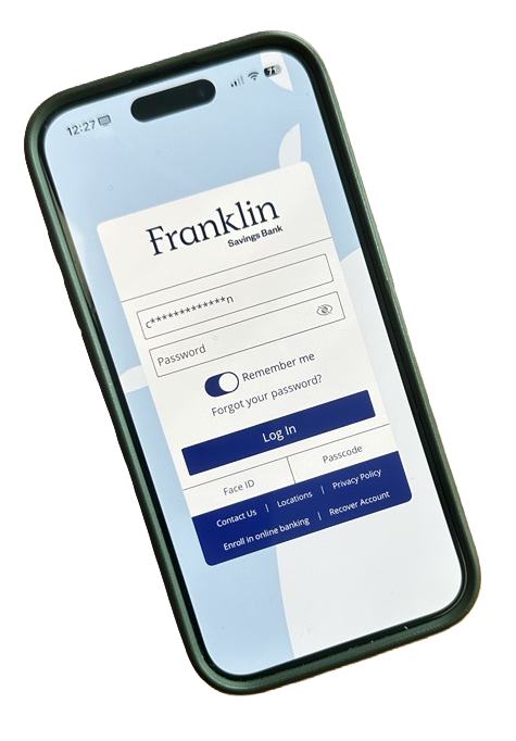 Digital Banking login screen illustrating everyday account security